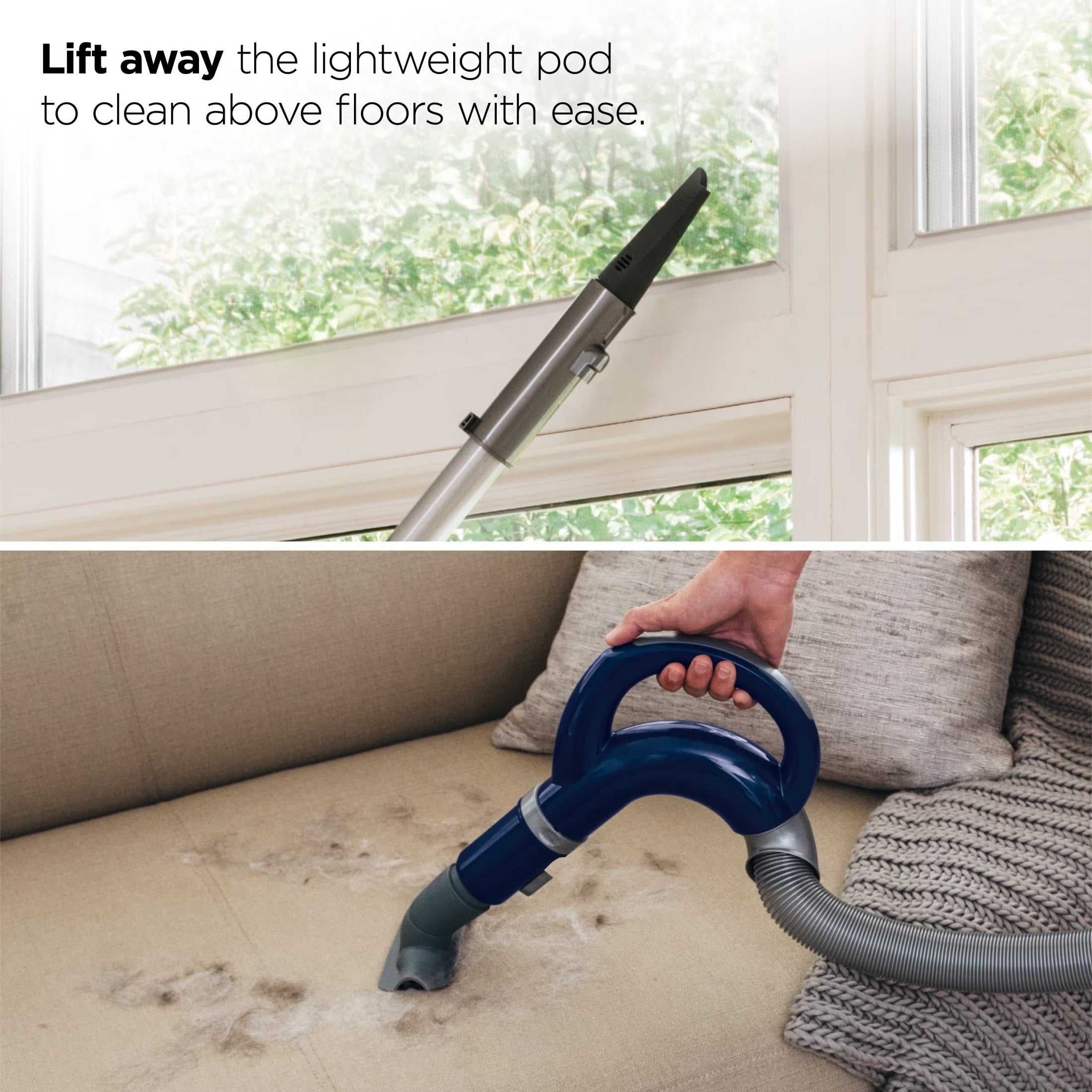 Cleanyva® NavigatorDeluxe™ Upright Vacuum