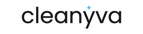 Logo of cleanyva on a white background